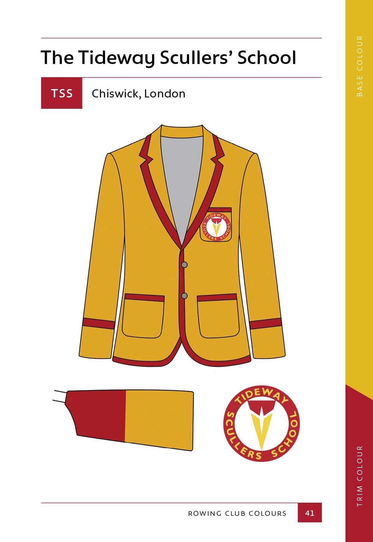 Rowing Club Colours - the new guide to rowing blazers